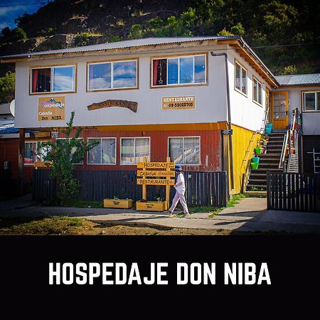 Hospedaje Cabana Y Restaurante Don Niba Villa Cerro Castillo Eksteriør bilde